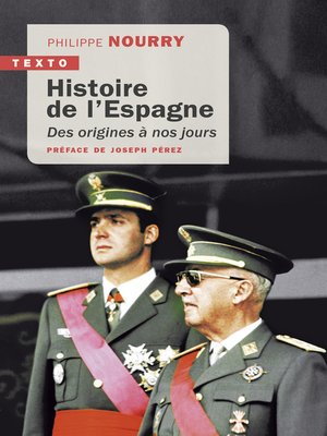 cover image of Histoire de l'Espagne